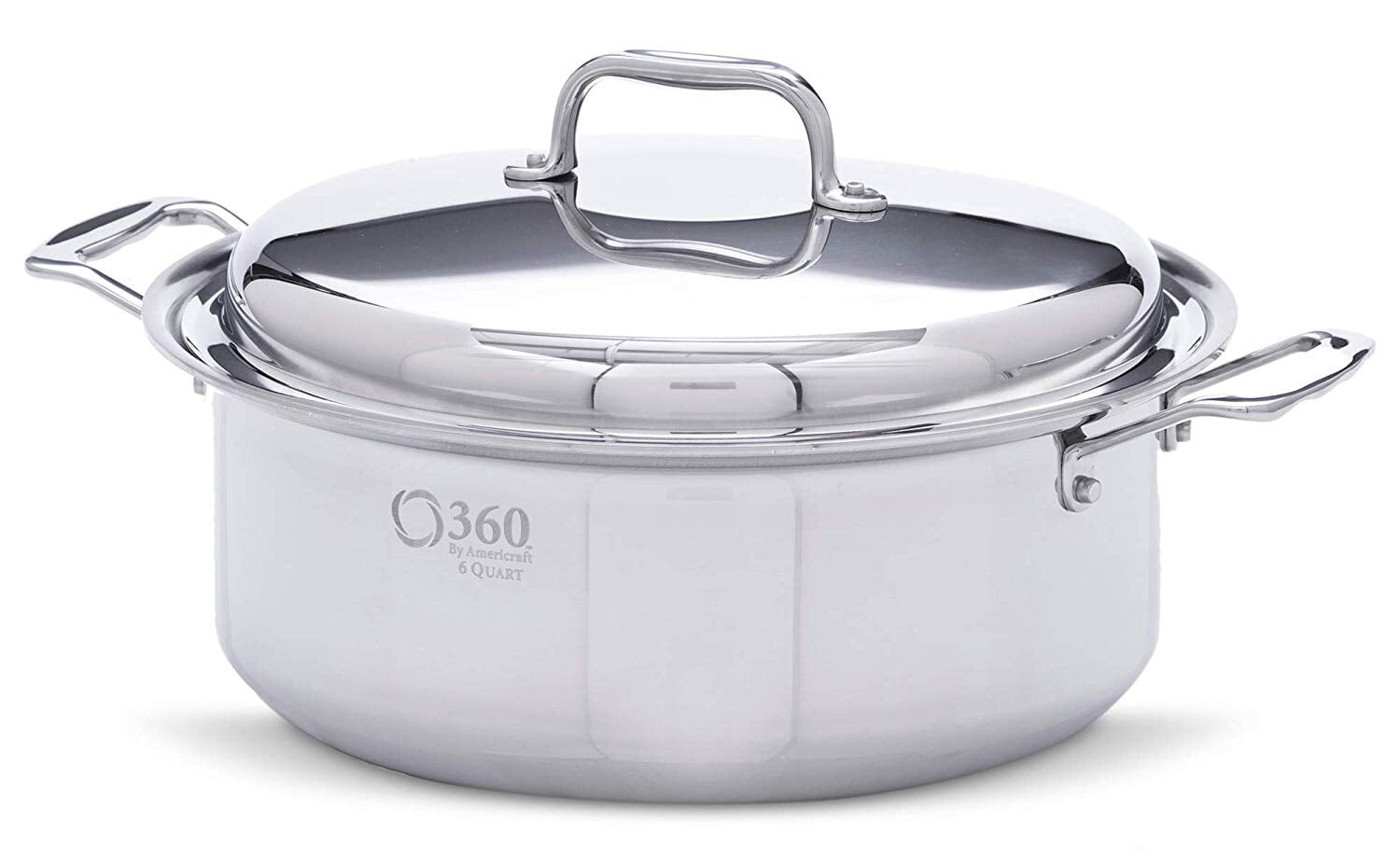 

Кастрюля с крышкой 360 Cookware, 6 литров