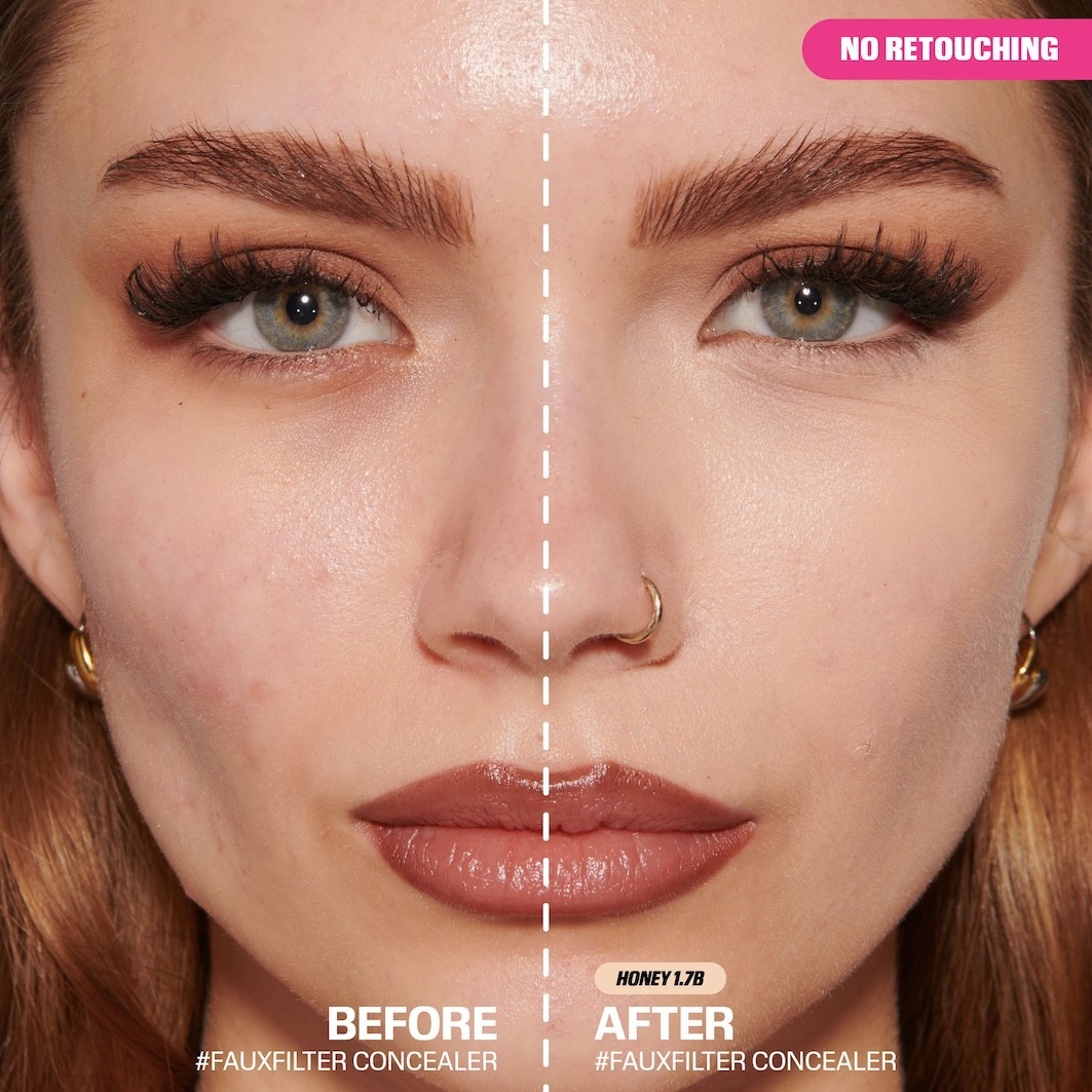 Корректор #fauxfilter luminous matte liquid Huda Beauty, honey, объем 9 мл — фото 2