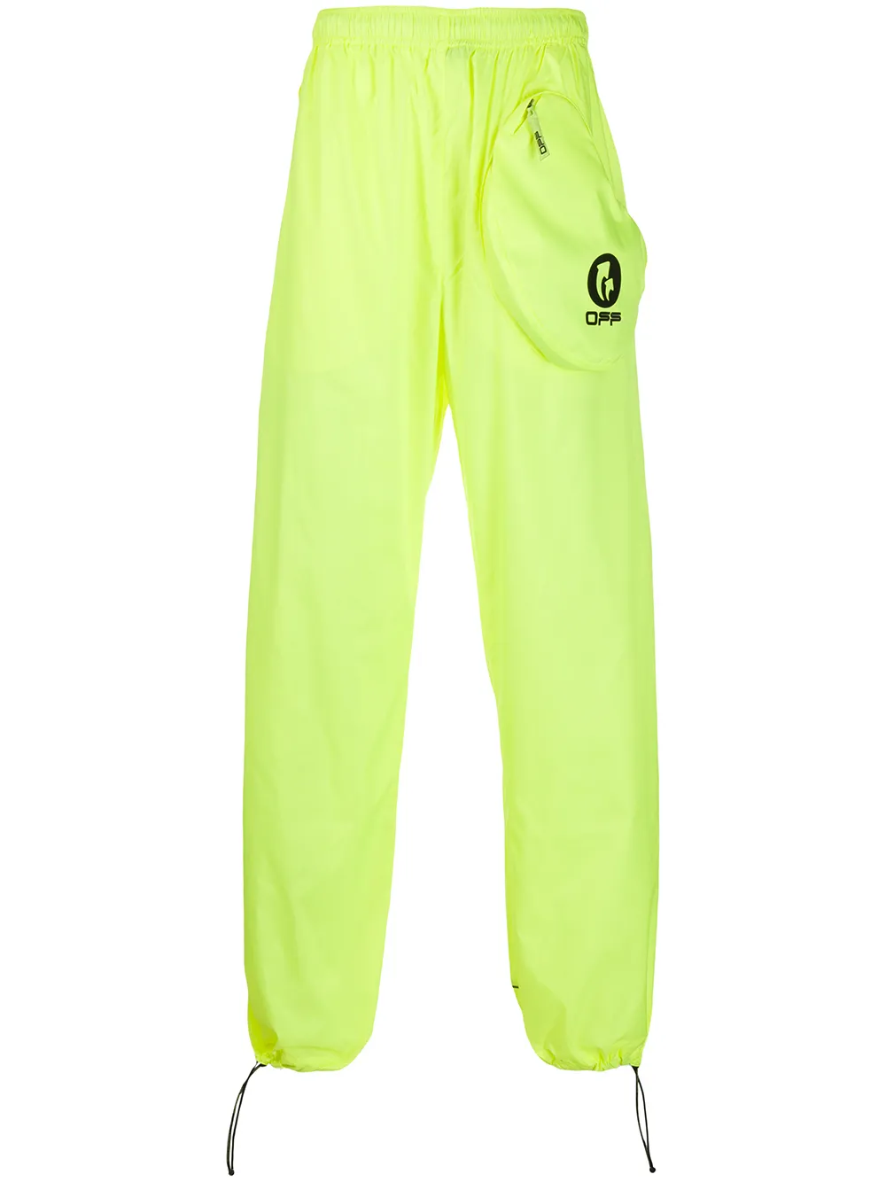 

Спортивные брюки с логотипом OFF-WHITE, желтый