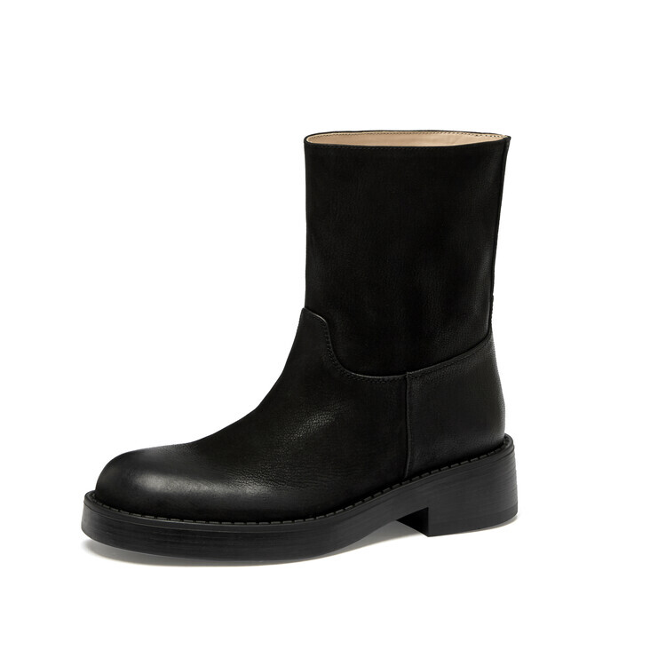 

Ботильоны женские Su Yanjiao, цвет Black Fleece-lined