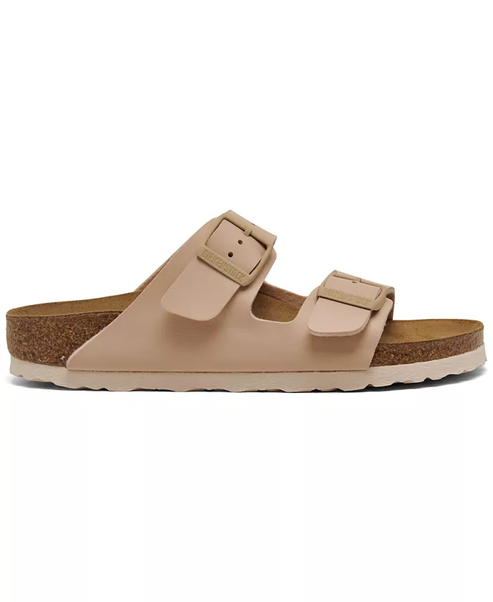 Женские сандалии Arizona Birko-Flor от Finish Line Birkenstock, загар/бежевый — фото 2