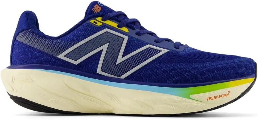 Мужские беговые кроссовки New Balance Fresh Foam X 1080, Inkwell Silver Metallic Ginger Lemon — фото 3
