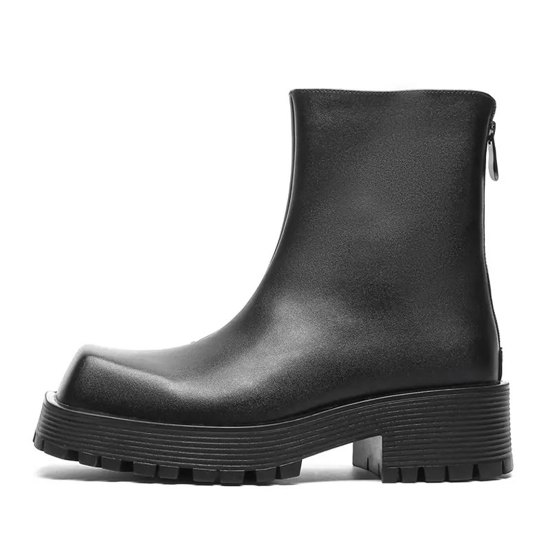 

PAVEA Мужские зимние ботинки с меховой подкладкой черные, цвет Black Fleece-Lined