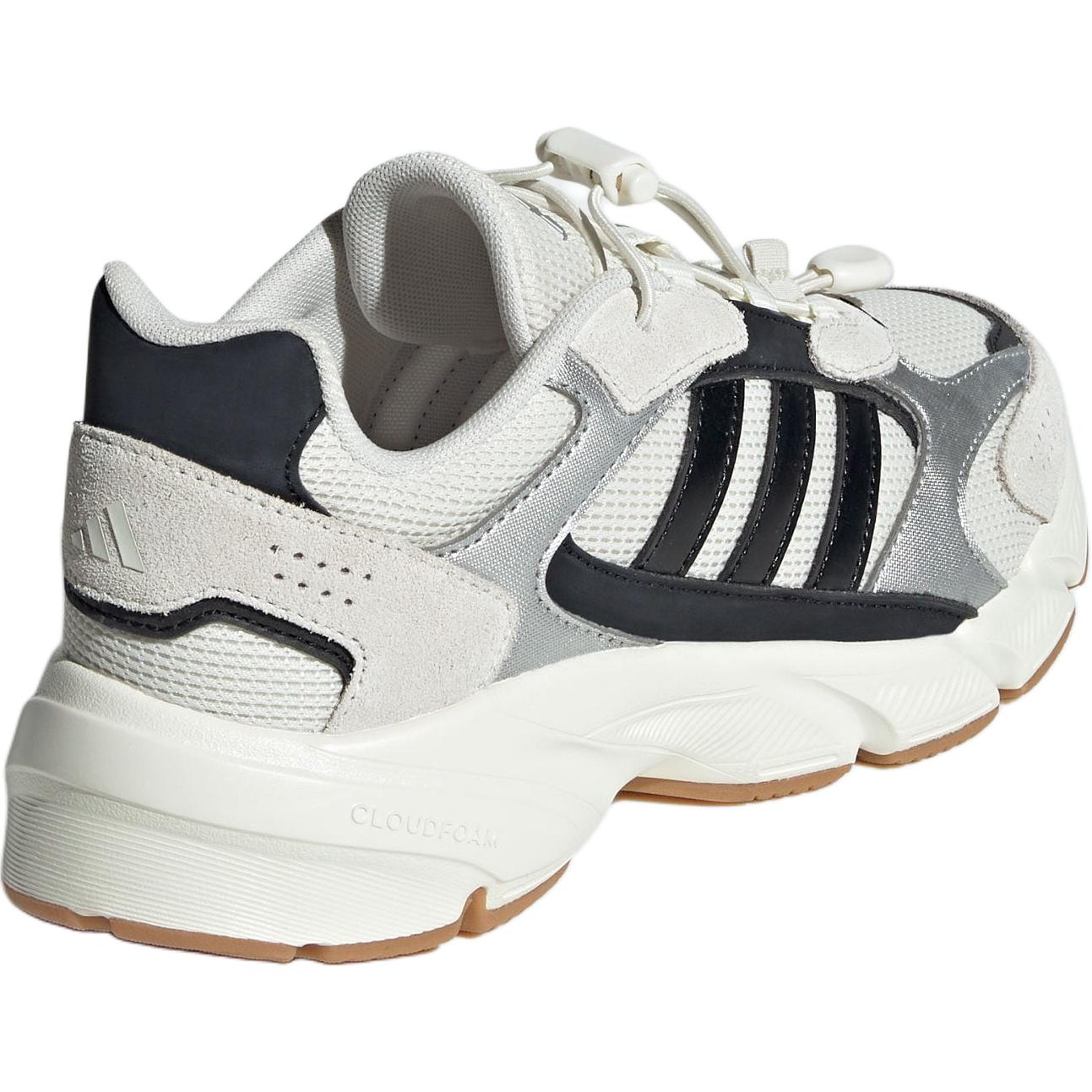CRAZYCHAOS 2000 Износостойкие низкие детские кроссовки для бега White Black Adidas — фото 2