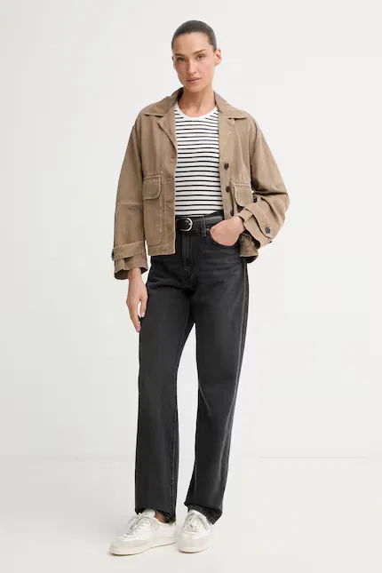 Джинсы свободного кроя EASY DAD Levi's, черный — фото 2
