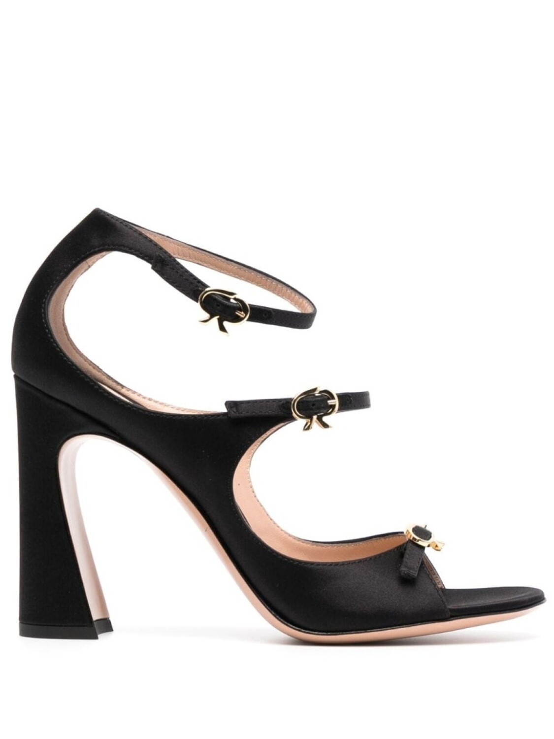 

Gianvito Rossi босоножки Misty 100 с ремешками, черный
