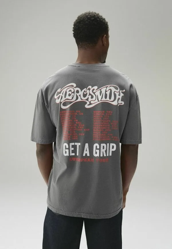 Футболка next с принтом Next, Charcoal Grey Aerosmith