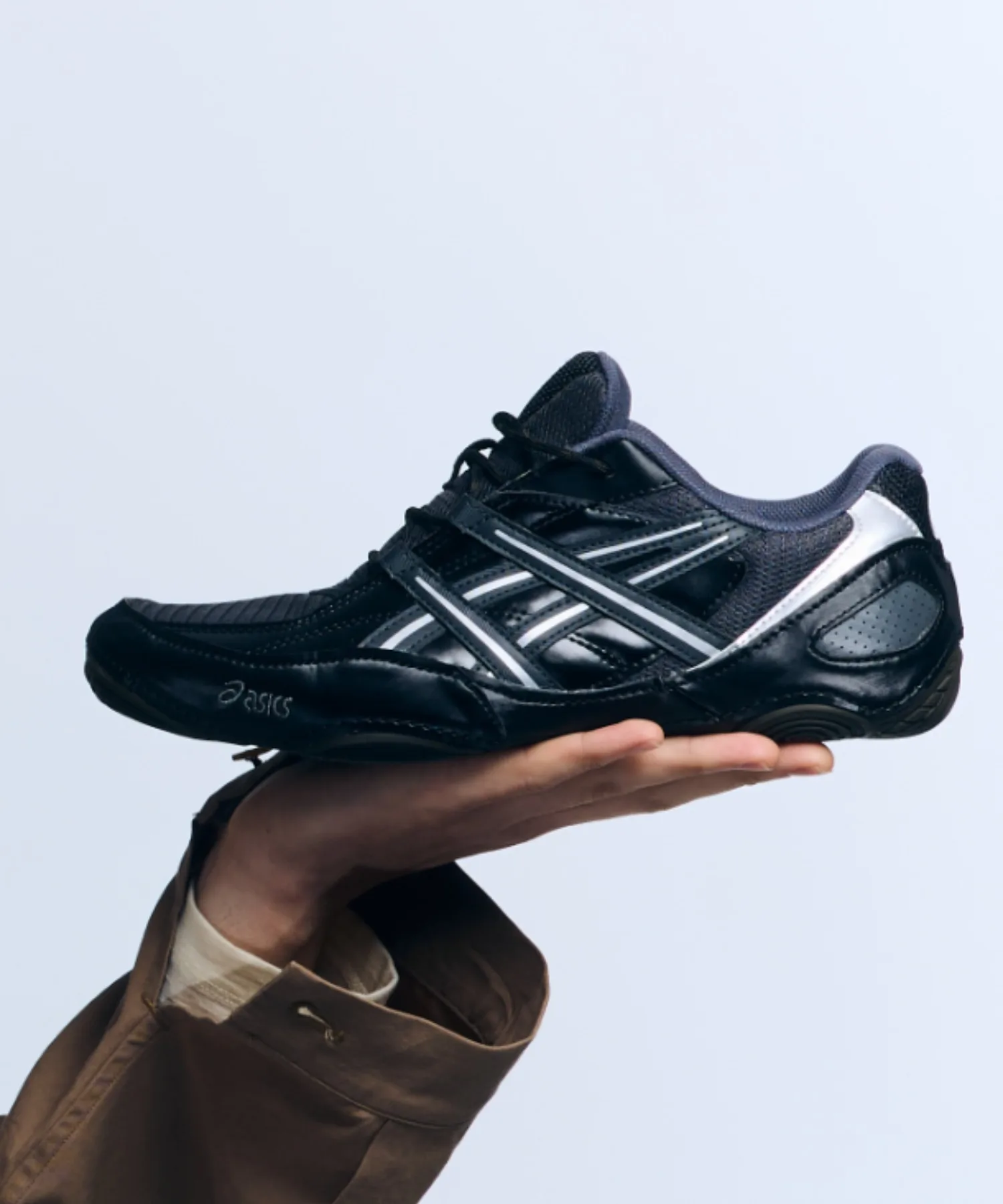 Мужские/женские кроссовки HYPERSYNC ASICS чёрные