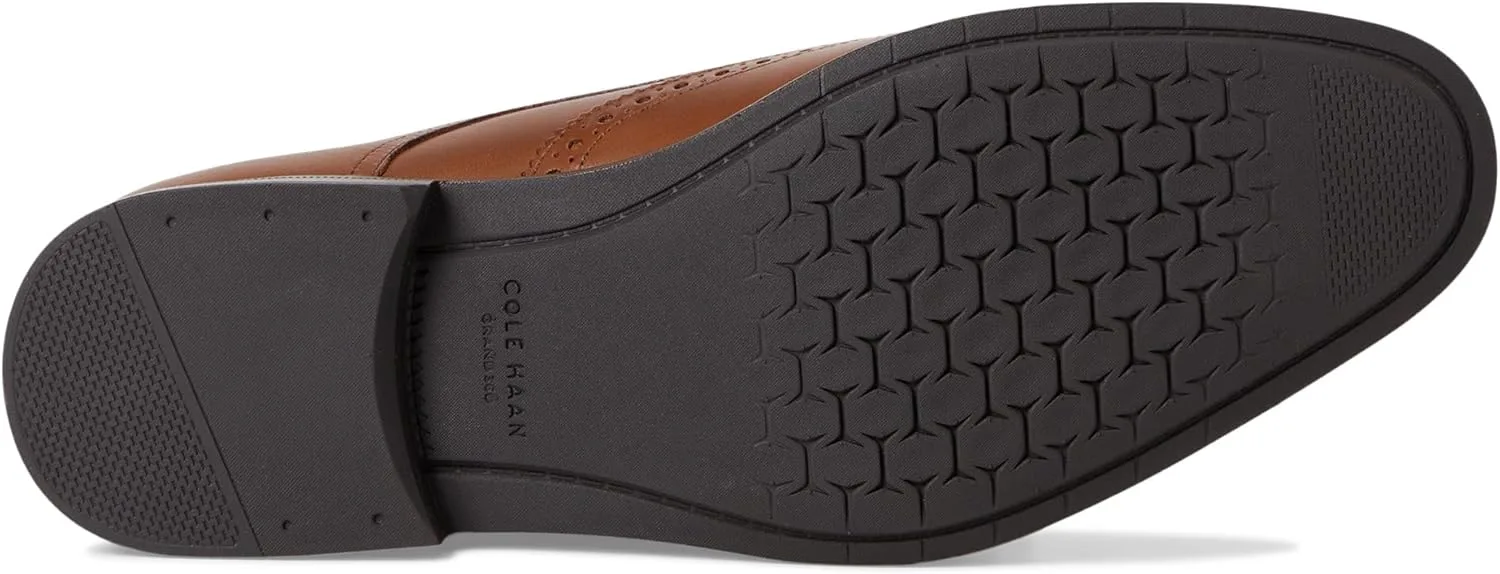 Мужские оксфорды Cole Haan Harmon Grand Wingtip, темно-коричневый — фото 4