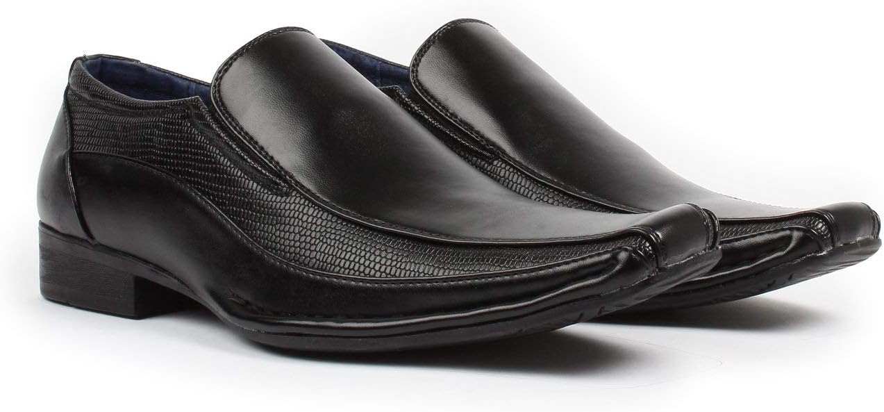 

Мужские свадебные туфли Blancho A-131-BK, кожаные туфли Blancho Bedding, черный