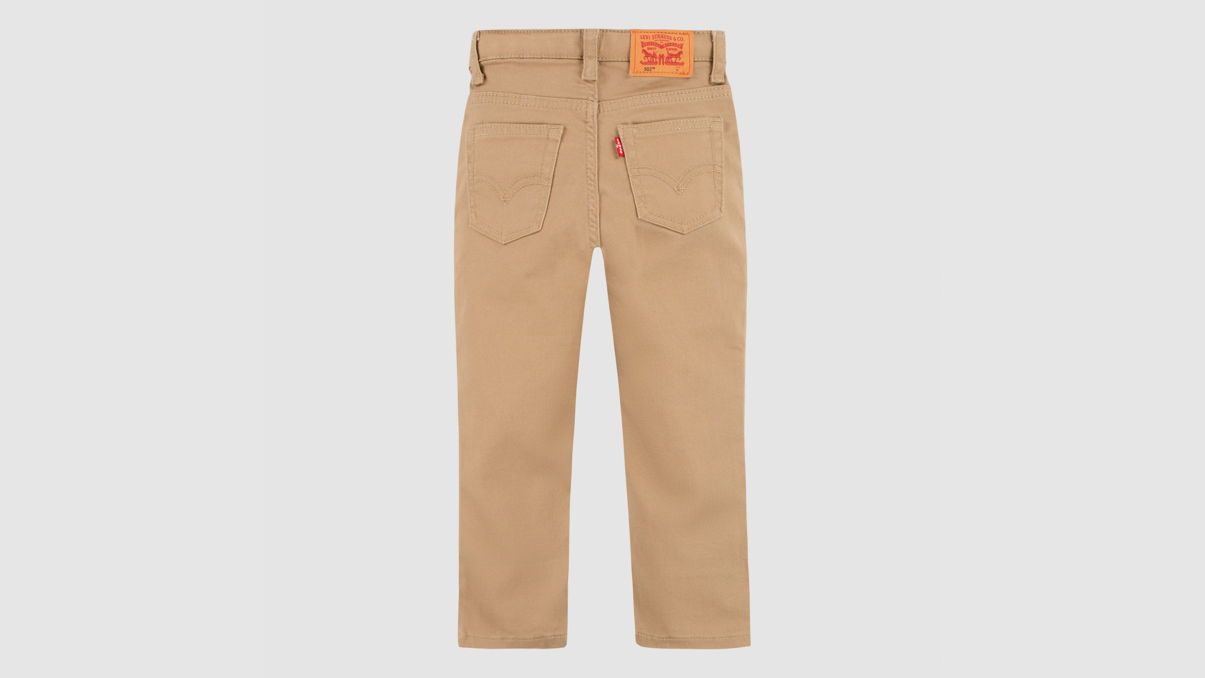 Джинсы 502 Strong Performance для мальчиков 2–4 лет Levi's, New British Khaki - Beige — фото 2