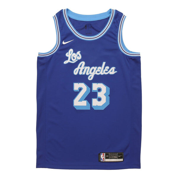 

Майка Nike NBA Retro Basketball Jersey/Vest SW Fan Edition 2020-21 Season Los Angeles Lakers LeBron James Blue, синий