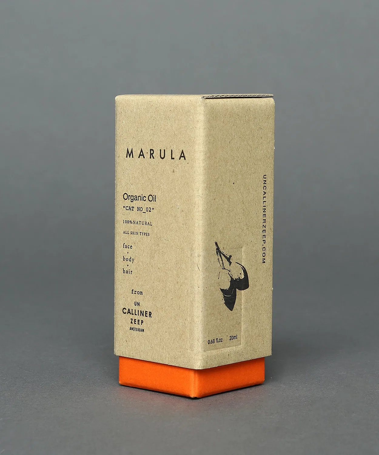 Масло для лица и волос Marula Oil UN CALLINER ZEEP AMSTERDAM, 20 мл — фото 3
