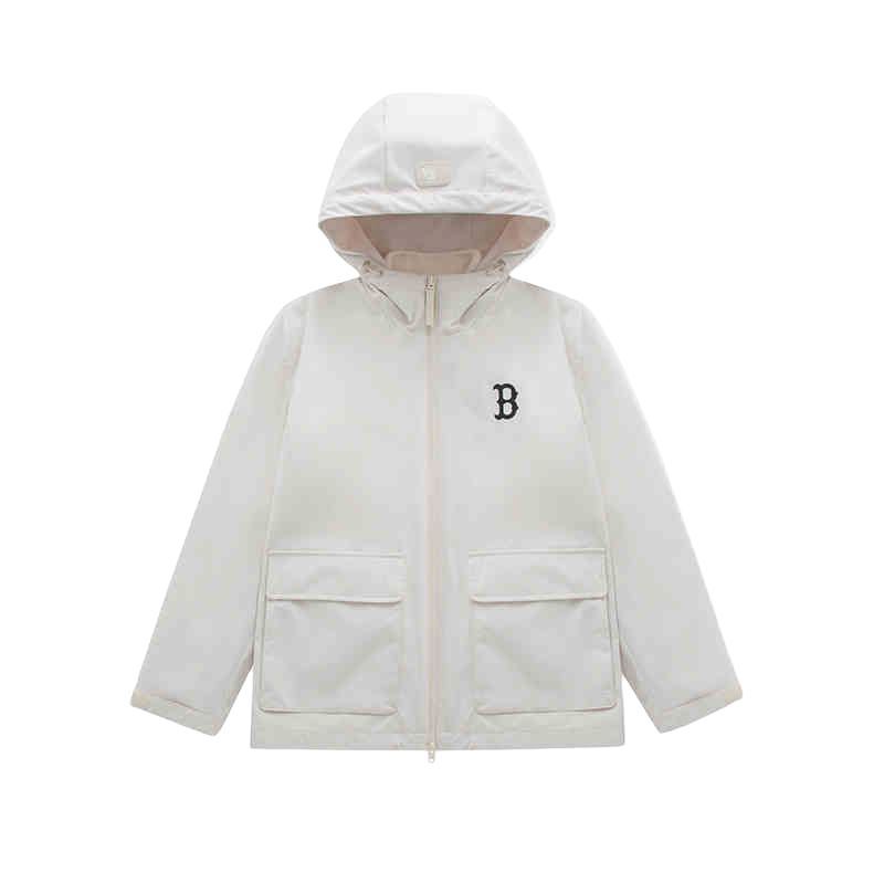 

MLB Бейсбольная куртка Бостон Ред Сокс унисекс темно-кремовая, Dark Cream