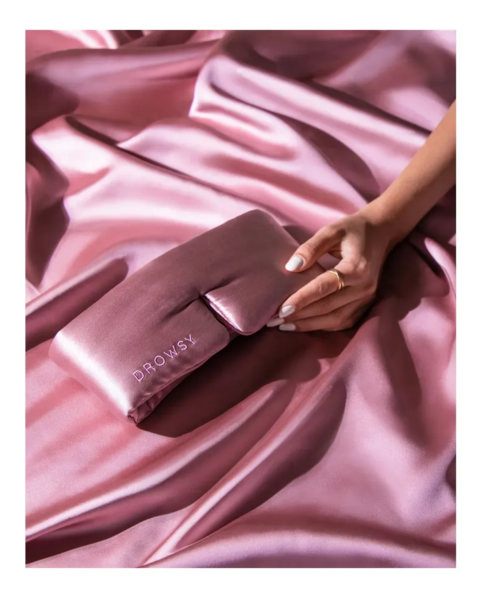 Маска для лица Drowsy — Шелковая для сна Damask Rose — фото 3