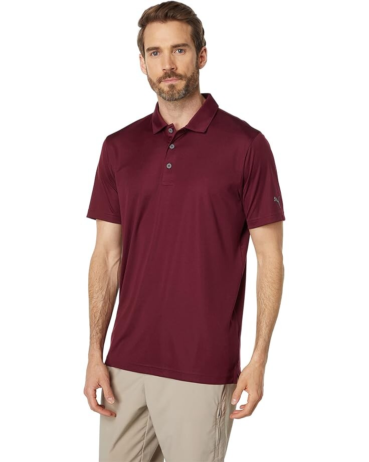 

Поло PUMA Golf Gamer, цвет Zinfandel