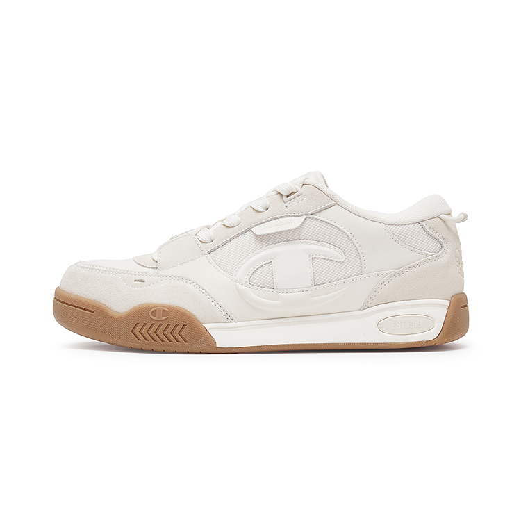 

Champion Низкие мужские кроссовки для скейтбординга, лен/молочно-белый