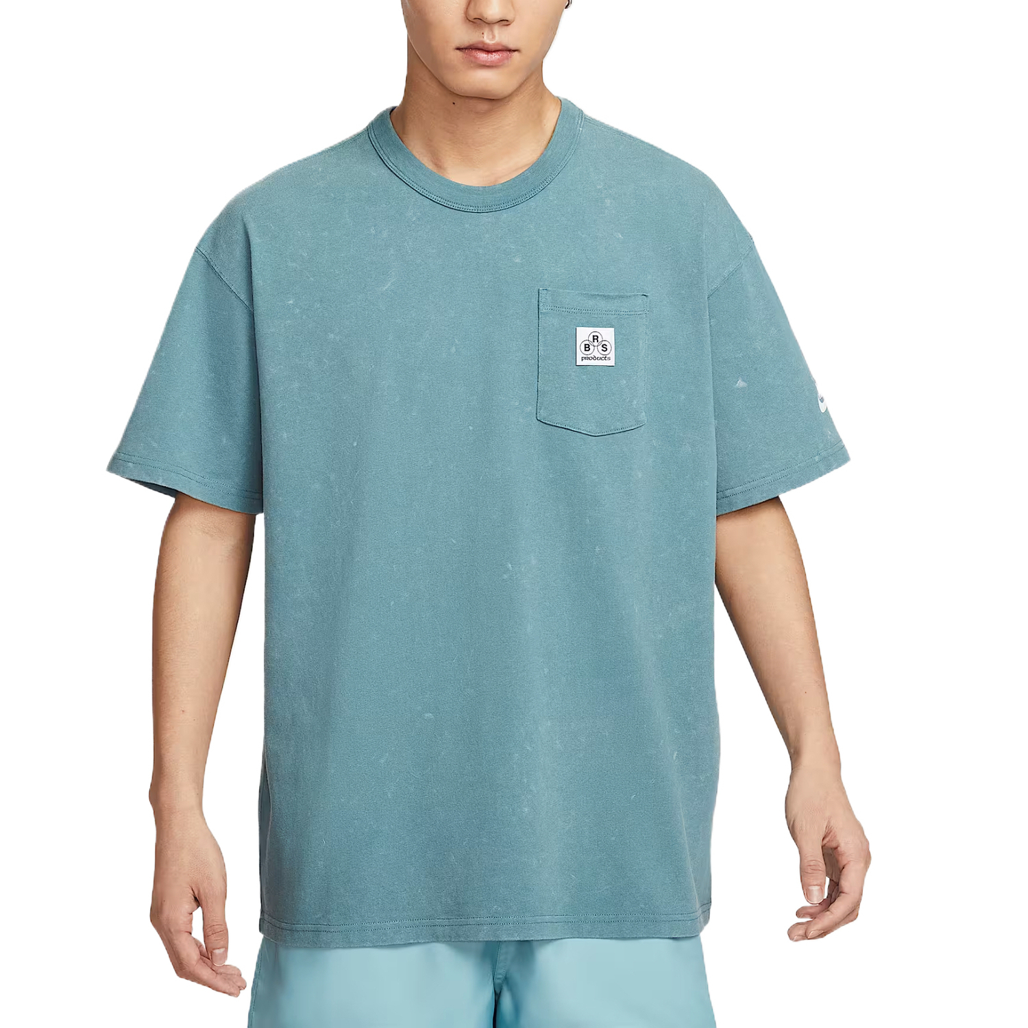 Nike Футболка Sportswear мужская Smoke Blue — фото 2