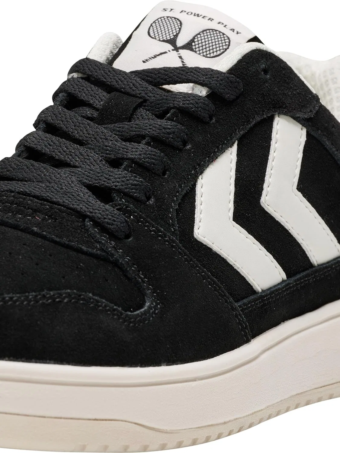 Кроссовки Hummel Unisex Adult Low St. Power Play, Black White — фото 3
