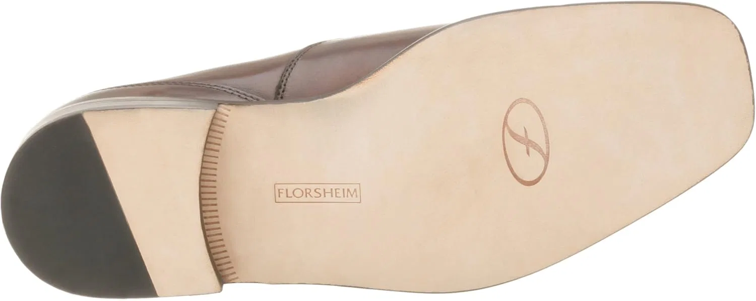 Мужские лоферы Florsheim Dover, Maroon — фото 4