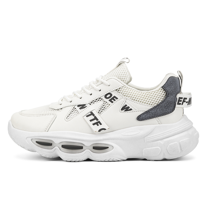 

PLAY COBBLER Низкие повседневные мужские туфли бело-серые, цвет White Gray