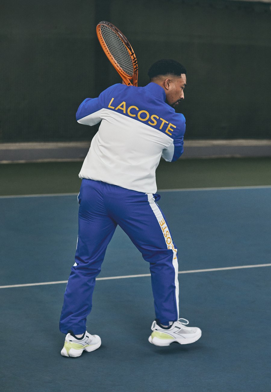 

Спортивный костюм Lacoste Sport TENNIS TRACKSUIT , White/Blue/Plum /White