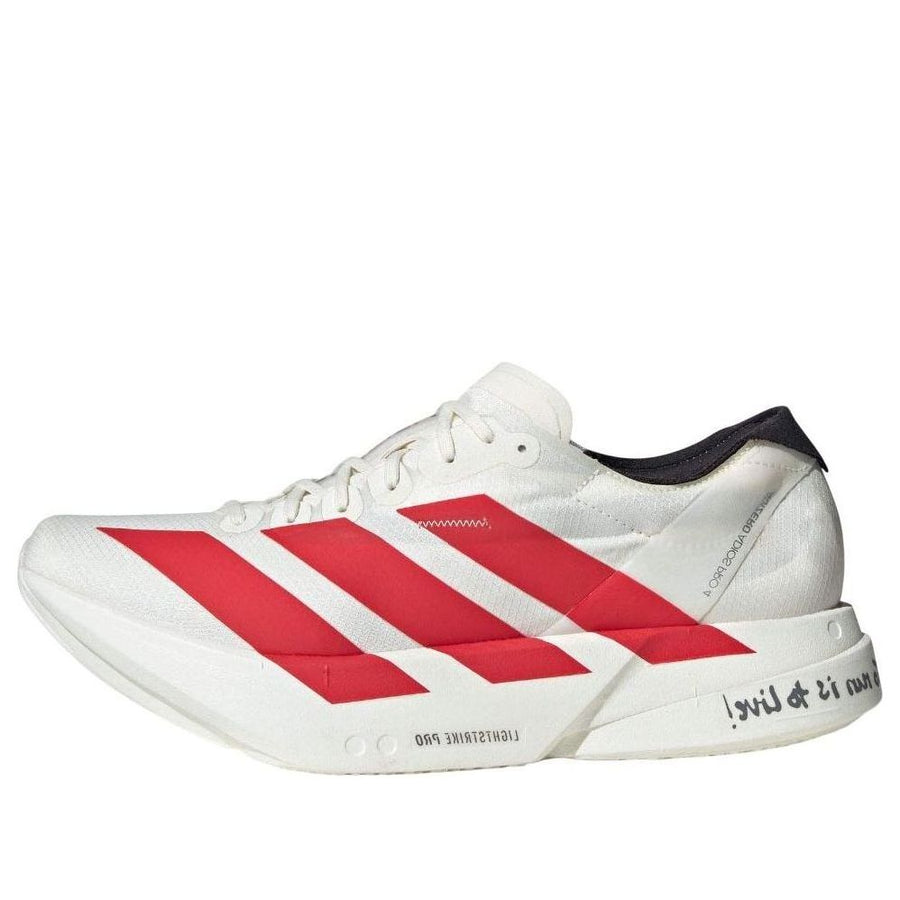 

Кроссовки adidas Adizero Adios Pro 4 'White Red', белый