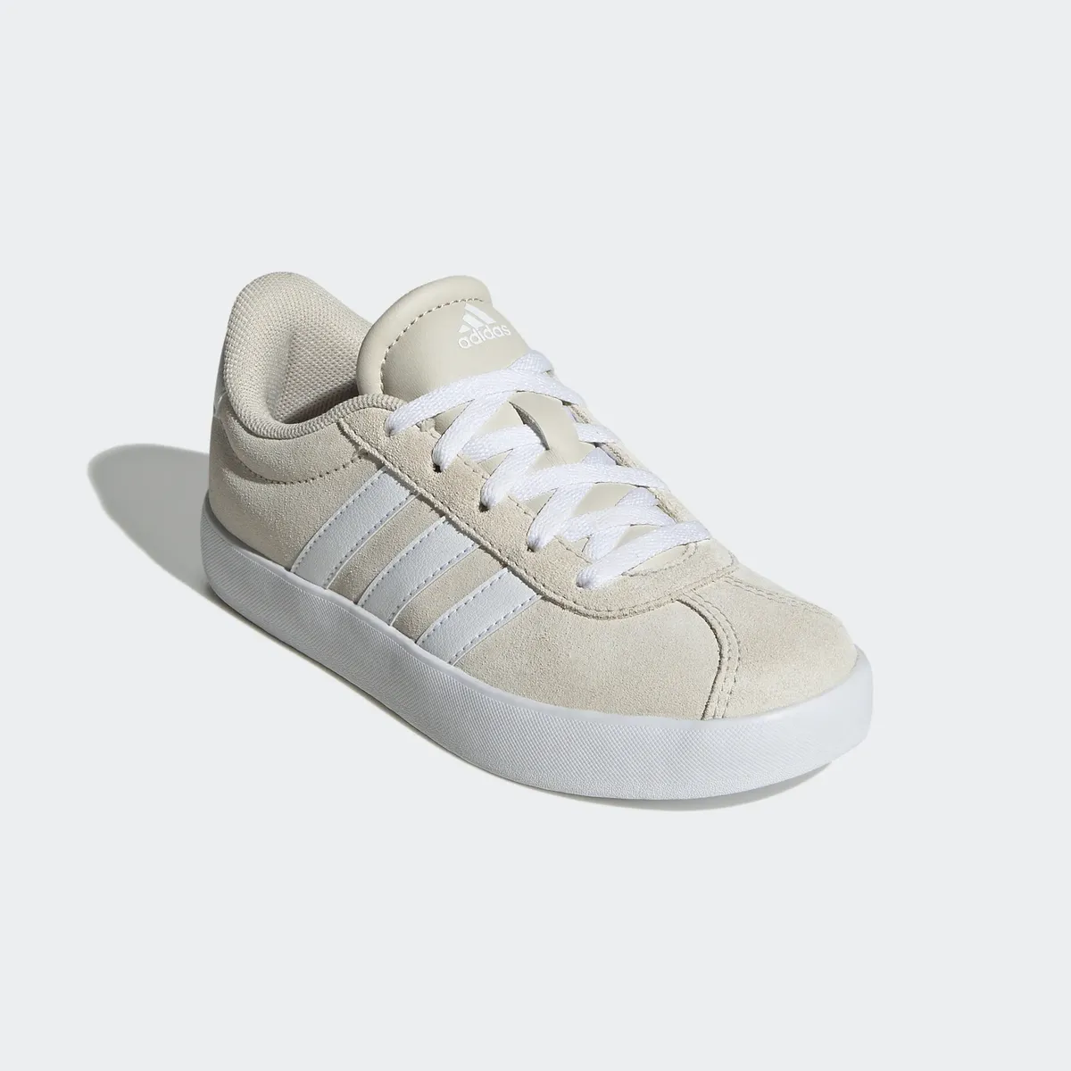 

Кроссовки Adidas Sportswear "VL COURT 3.0 KIDS", вдохновленные дизайном Adidas Samba, белый
