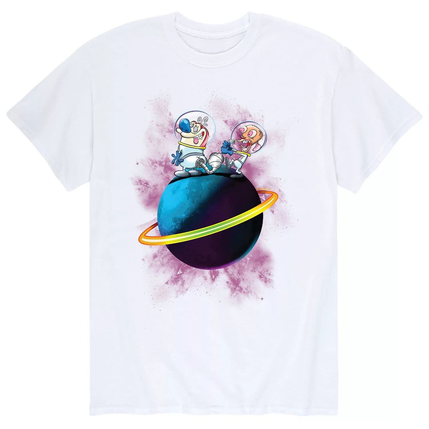 

Мужская футболка Ren & Stimpy Planet Frames Licensed Character