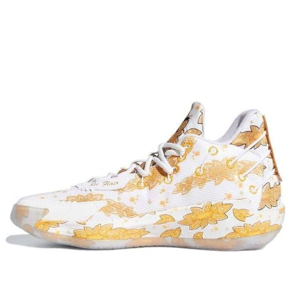 

Кроссовки ric flair x dame 7 Adidas, белый