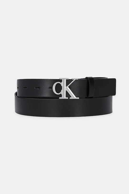 

Кожаный ремень Calvin Klein, черный
