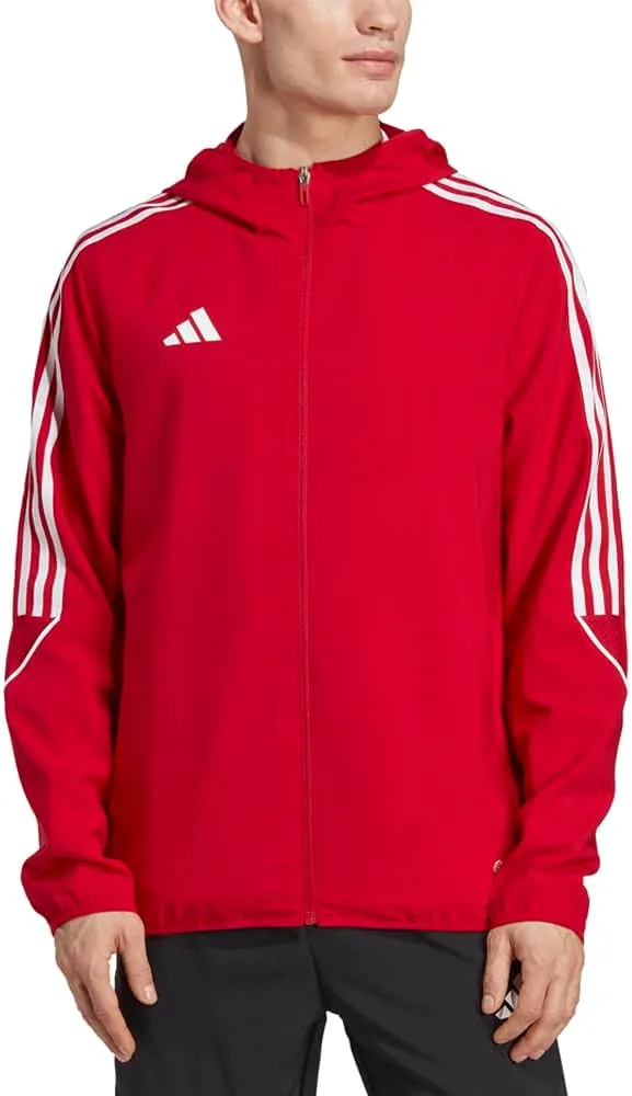 Ветровка Adidas Mens Tiro23 League для футбольных бутс с влагоотводящим эффектом - White — фото 3