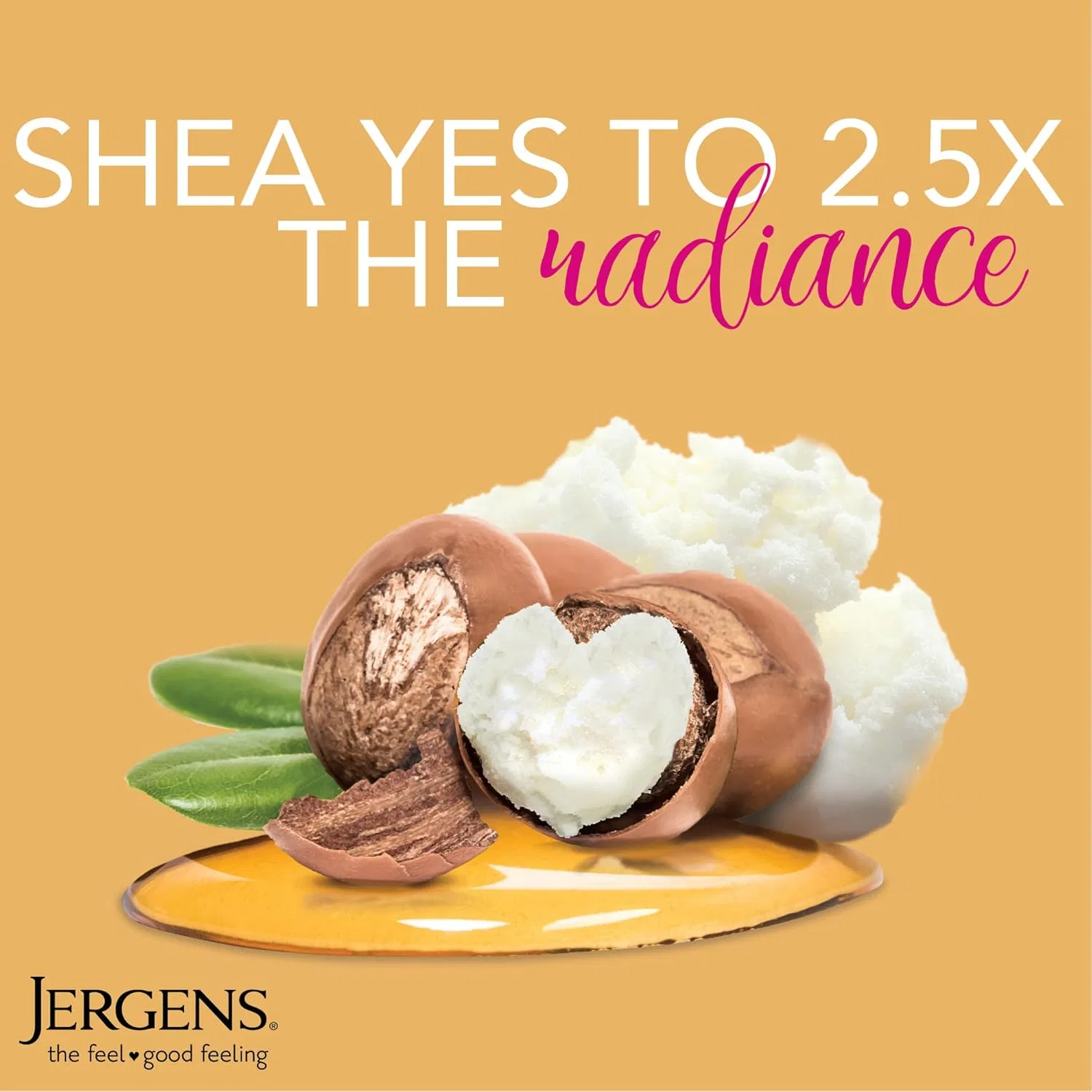 Лосьон для тела увлажняющий Jergens Shea Butter 16.8 унций, набор 3 шт — фото 2