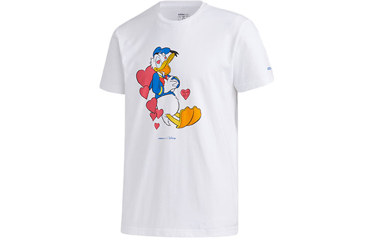 Adidas Neo Футболка Disney X мужская белая — фото 2