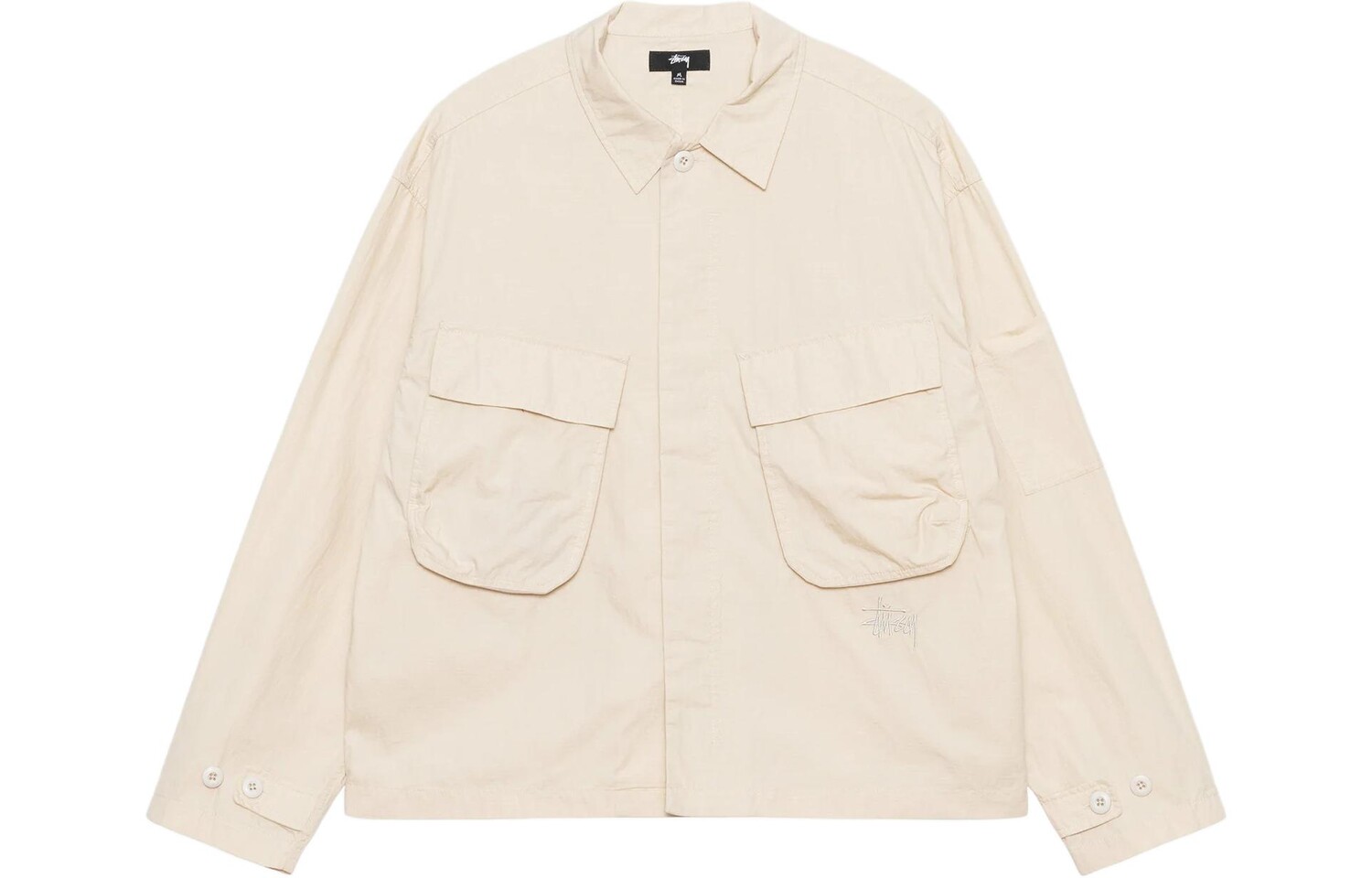 

Рубашка унисекс Stussy, цвет Beige