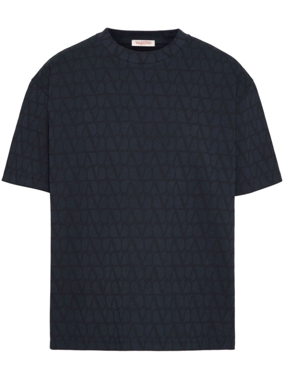 

Valentino Garavani футболка с узором Toile Iconographe, синий
