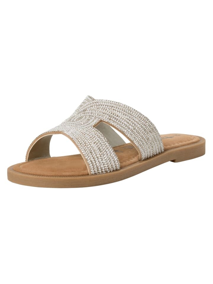 

Мюли Tamaris Pantolette, цвет silver glam