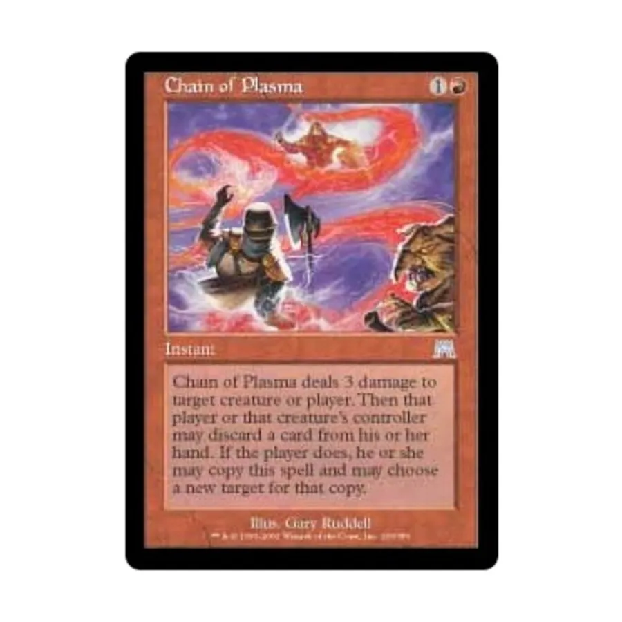 

CCG Цепь плазмы (U), MTG - Onslaught