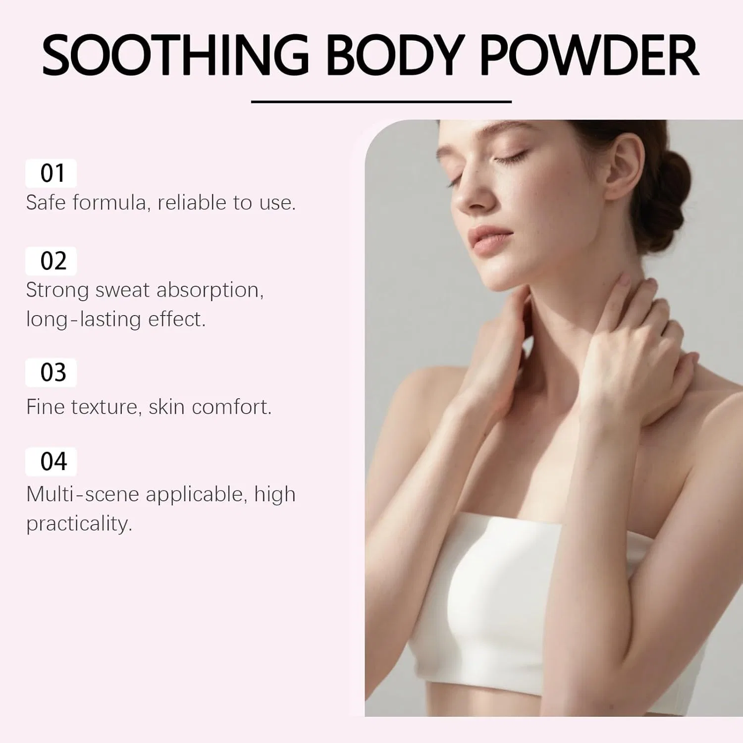 Женская пудра для тела Comfort Powder для подтяжки кожи Vipointstar, 3Pcs — фото 3