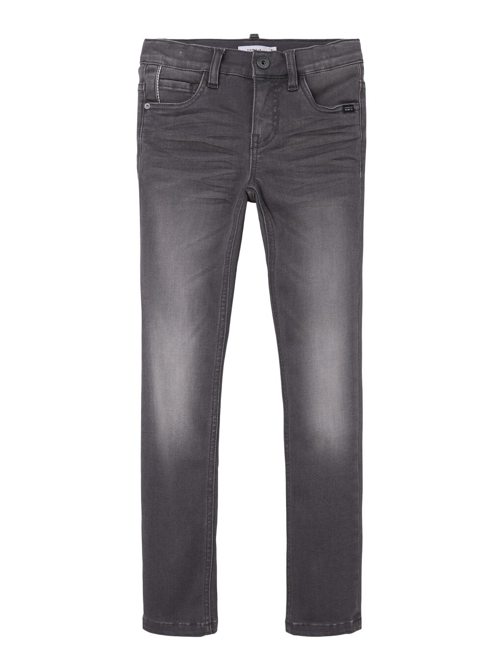 Джинсы Skinny Fit NKMTHEO PANT Name it, цвет grey denim — фото 3