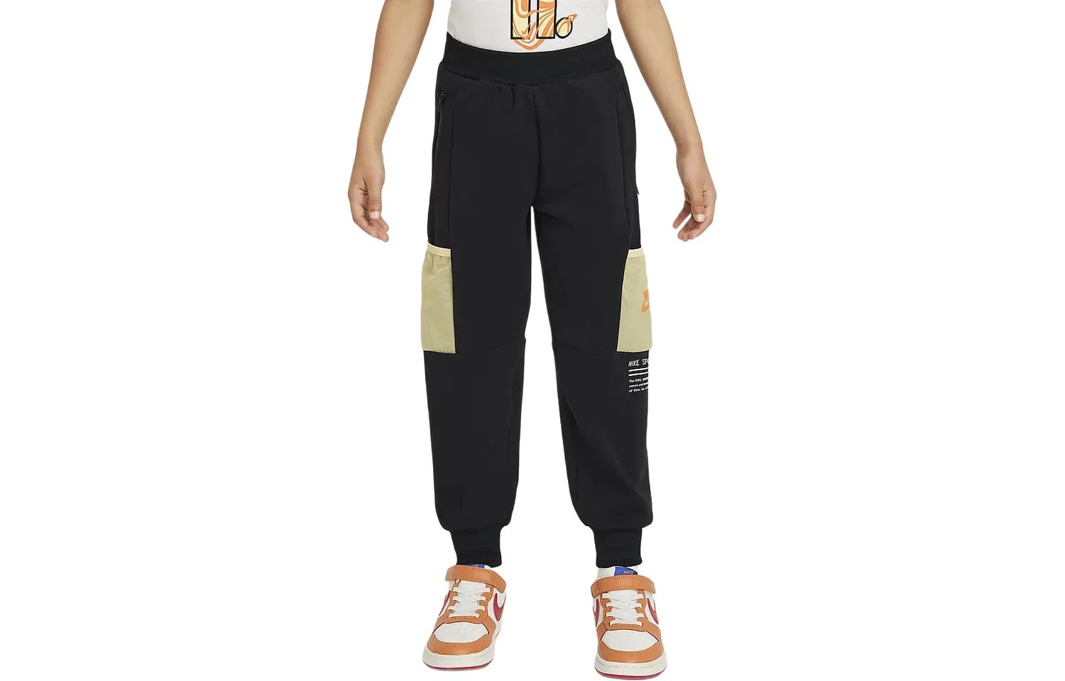Штаны спортивные утепленные Nike Sportswear Paint Your Future черные