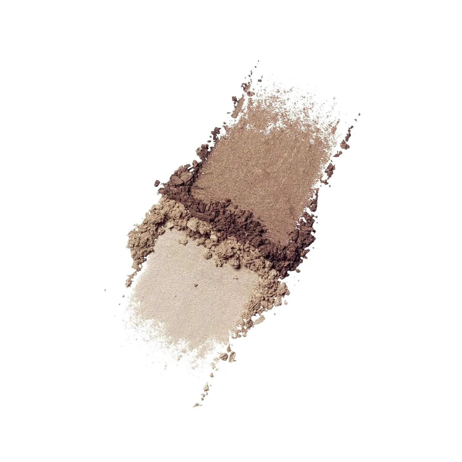 Тени для век Clinique All About Shadow Duo, безопасные для чувствительных глаз, стойкие, легко наносятся, AK Ivory Bisque/Bronze Satin - Shimmer — фото 2