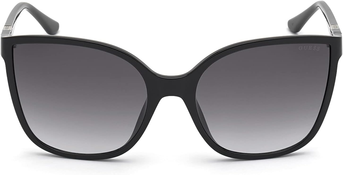 

GUESS Oversized Cat-Eye солнцезащитные очки, Silver