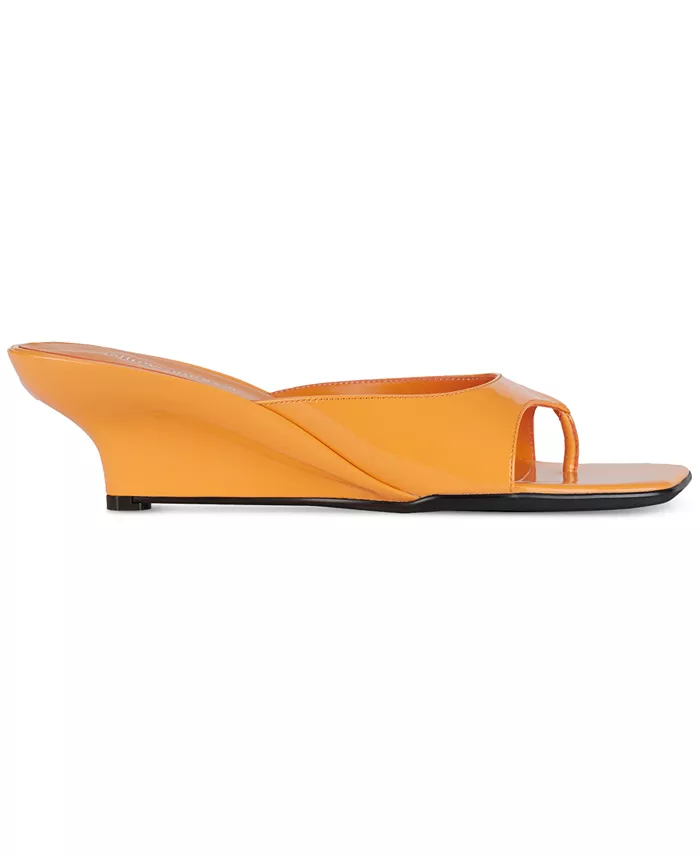 Сандалии Honey-Bun на платформе с клиновидным каблуком Jeffrey Campbell, оранжевый — фото 2