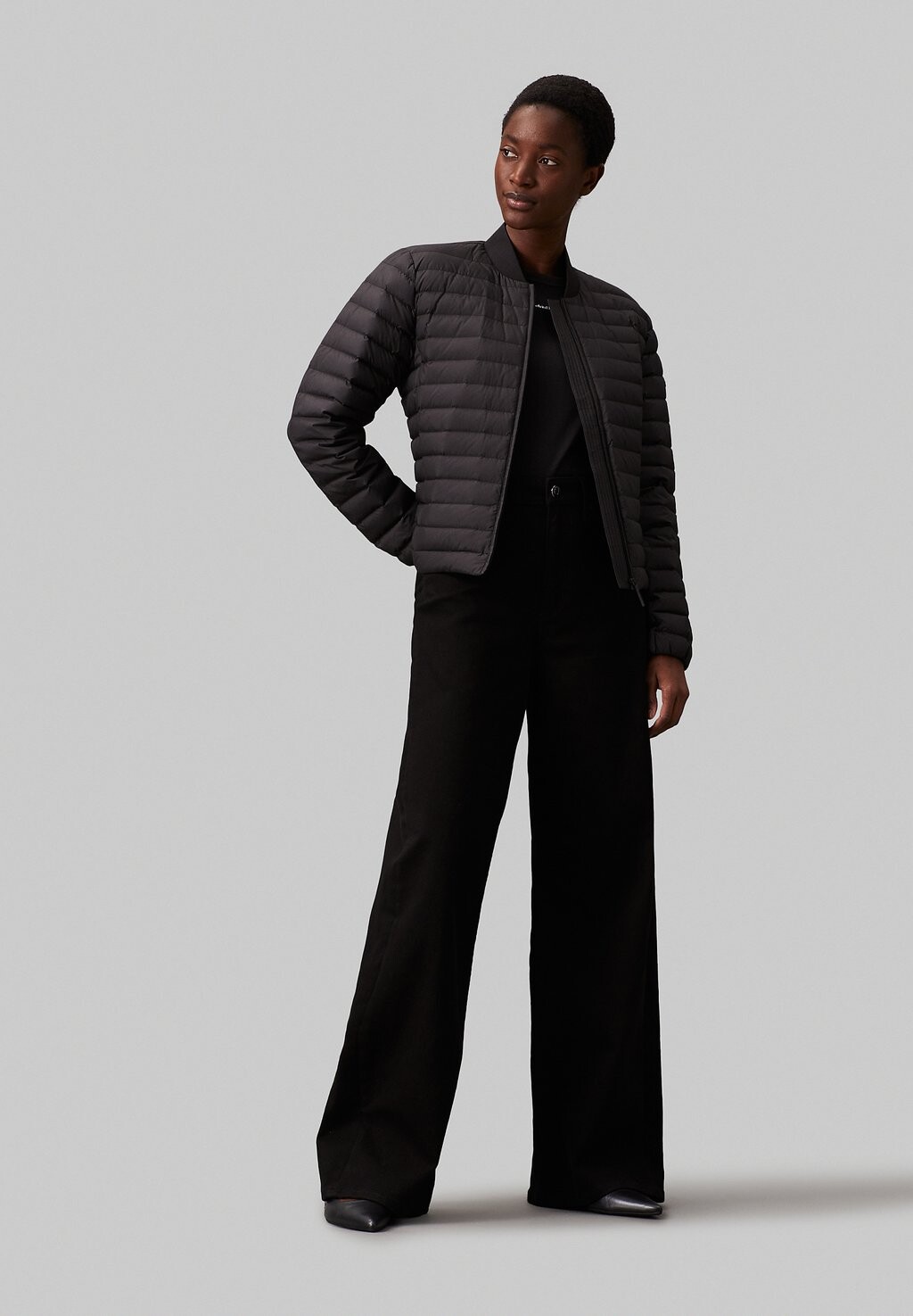 

Пуховик PACKABLE SUPER PADDED Calvin Klein, черный
