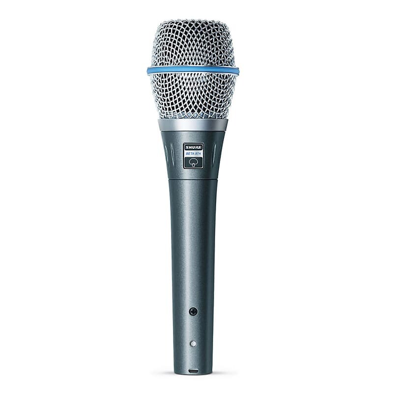 

Конденсаторный микрофон Shure BETA 87A Supercardioid Dynamic Mirophone