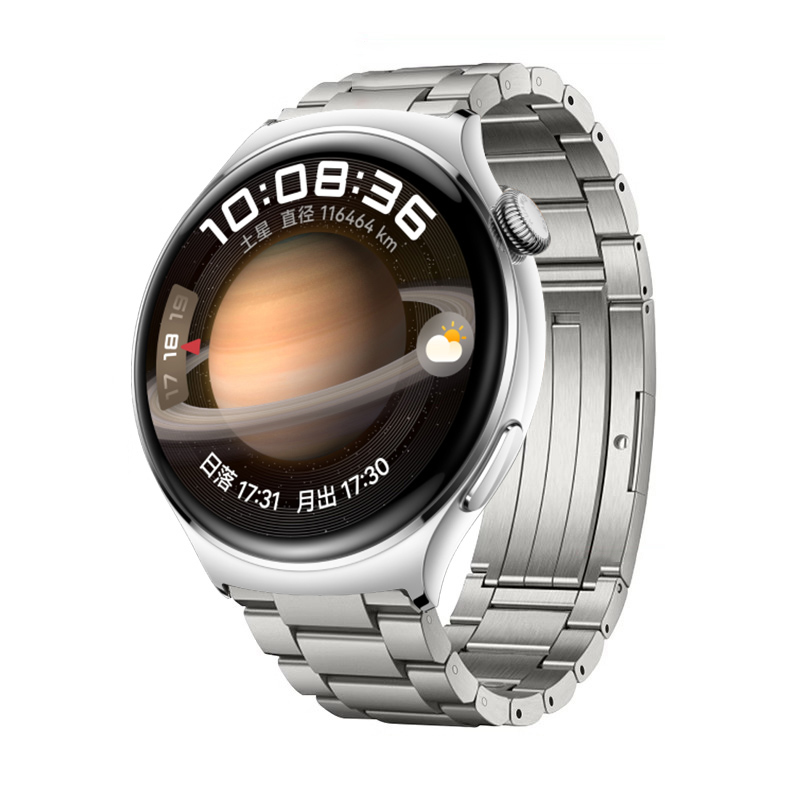 

Ремешок Совместимость Huawei Материал Титан Biaodaige, Streamlined convex three [silver] lightweight titanium