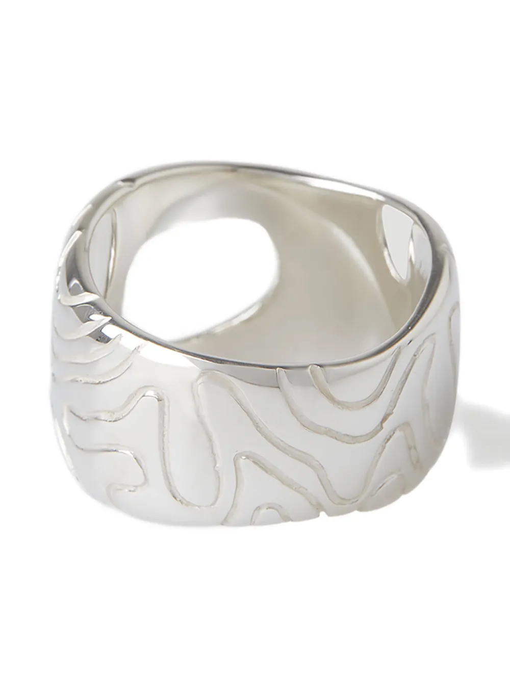 

Кольцо с вырезами Octi, серебряный