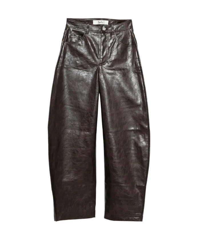 

Джинсы широкого кроя Sãfr, коричневый