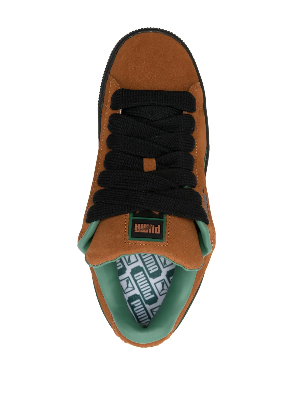 Кроссовки Suede XL с логотипом PUMA, коричневый — фото 4